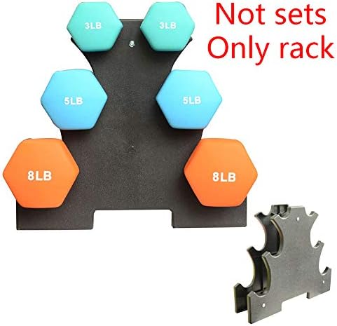 SUHAPPY Weight Lifting Dumbbell Tree Rack Stands,Weightlifting Holder Dumbbell Floor Bracket(Not Included Dumbbells)…