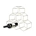 Viski 5213 Belmont Geo Rack Freestanding Wine Racks & Cabinets, One Size, Gold