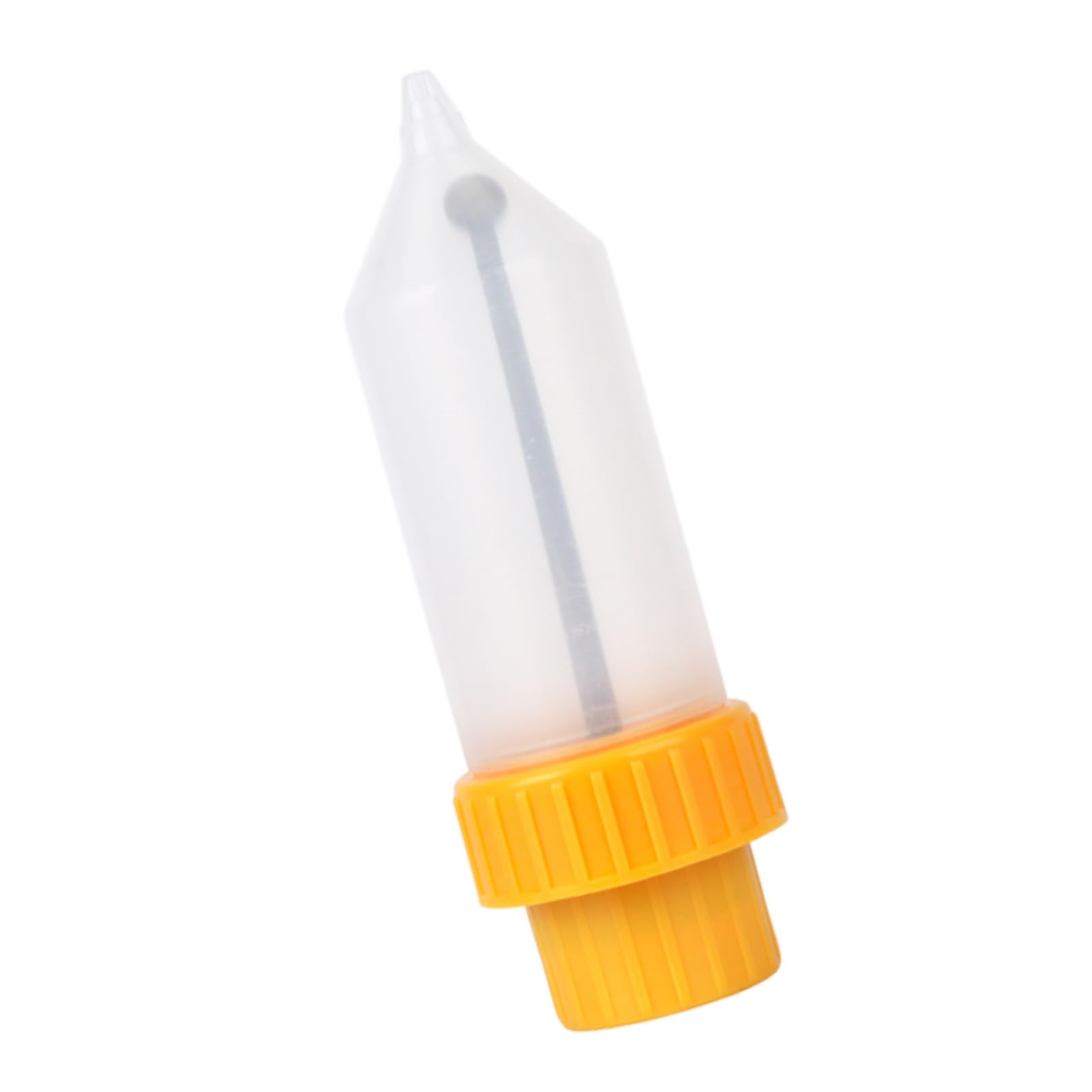 ZWWAAZHF Capacity White Sauce Dispenser Nozzle with Wall Hook Squeeze Container Nozzle for Efficient Kitchen Space Utilization Wall Mounted Squeeze Bottle