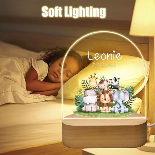 Lámpara de mesa personalizada LED para bebé Fallover G-09 miniatura 2