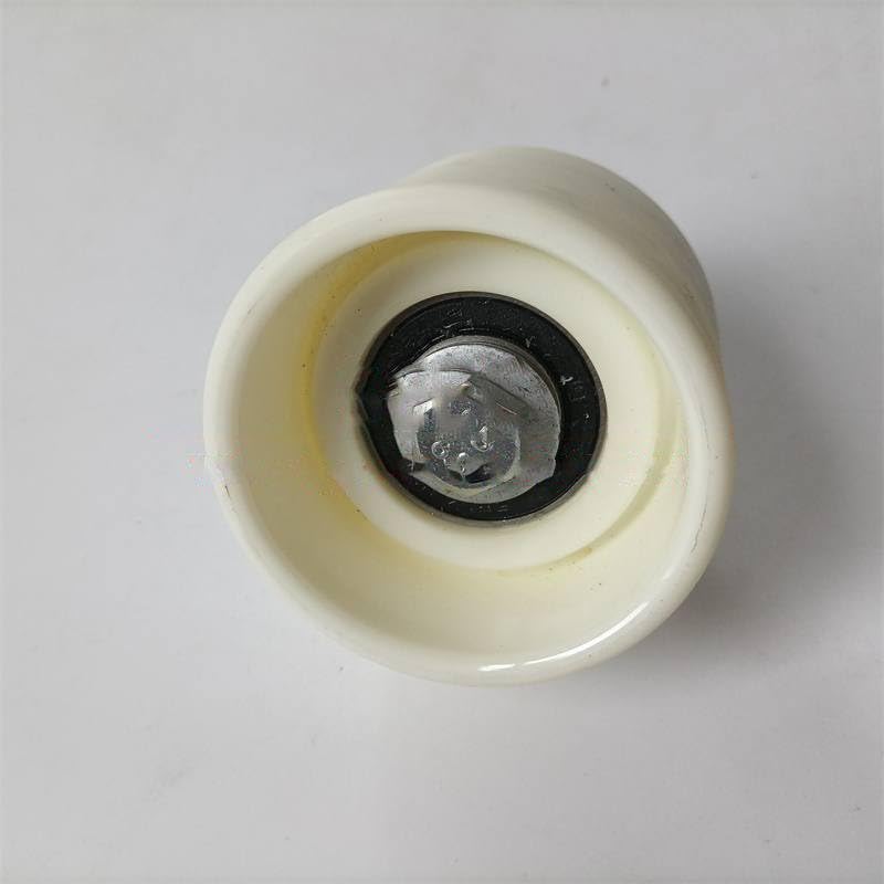10PCS Escalator Handrail Roller with Shaft M12 OD80mm W60mm Bearing 6204 80x60x6204