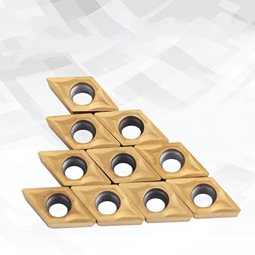 Insertos DCMT070204 US735 para evitar el desgaste prematuro del filo en tornos de metal 4