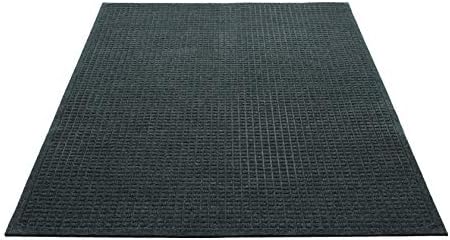 Guardian EcoGuard Indoor Wiper Floor Mat, Recycled Plastic and Rubber, 3' x 5', Green