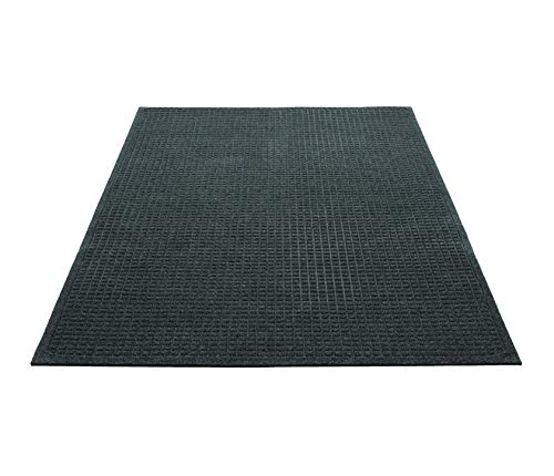 Guardian Ecoguard Indoor Wiper Floor Mat, Recycled Plastic And Rubber, 3' X 5', Green #TOP19