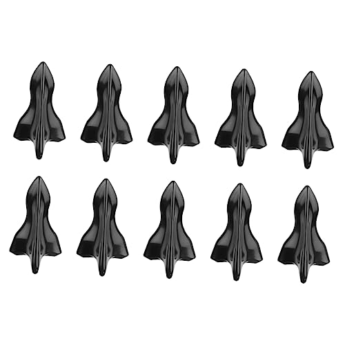 Aletas de empenaje de coche decorativas en ABS ligero juego de 10 unidades