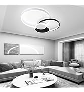 【8畳】シーリングライト ブラック 黒 北欧 簡単取付 寝室 子供部屋 リビング Amazon.co.jp: シーリングライト LEDリビングルームシーリングライト