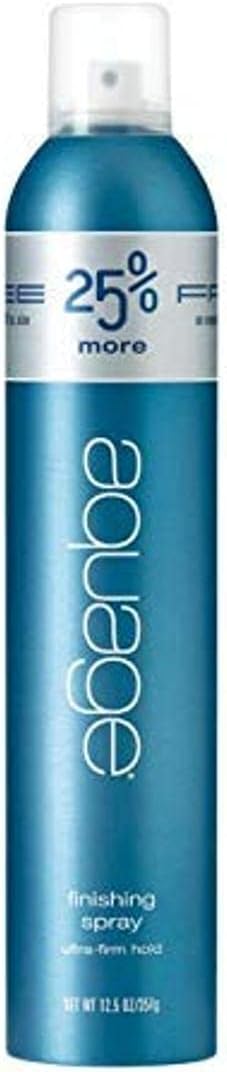 AQUAGEFinishing Spray LVOC, Fast-Drying, Fine-Mist Hairspray for Firm Hold, and a Humidity Resistant Lasting Style, 12.5 oz - Packaging May Vary