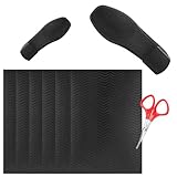 DEANKEJI 6 Piezas Suelas de Zapatos, Antideslizante Protector Suela con 1 Pieza de Tijeras, Plantilla Antideslizante es Adecuado para la Protección de la Suela, Reducción de Ruido