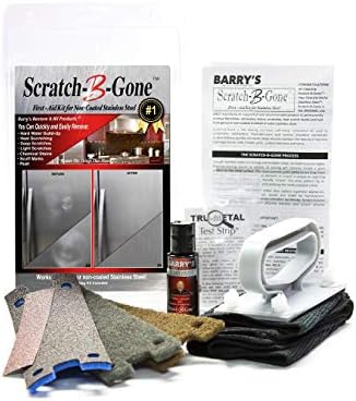 Barry's Restore It All Products - Scratch-B-Gone Homeowner Kit | The #1 selling kit used to remove scratches, rust, discoloration and more from non-coated Stainless Steel!