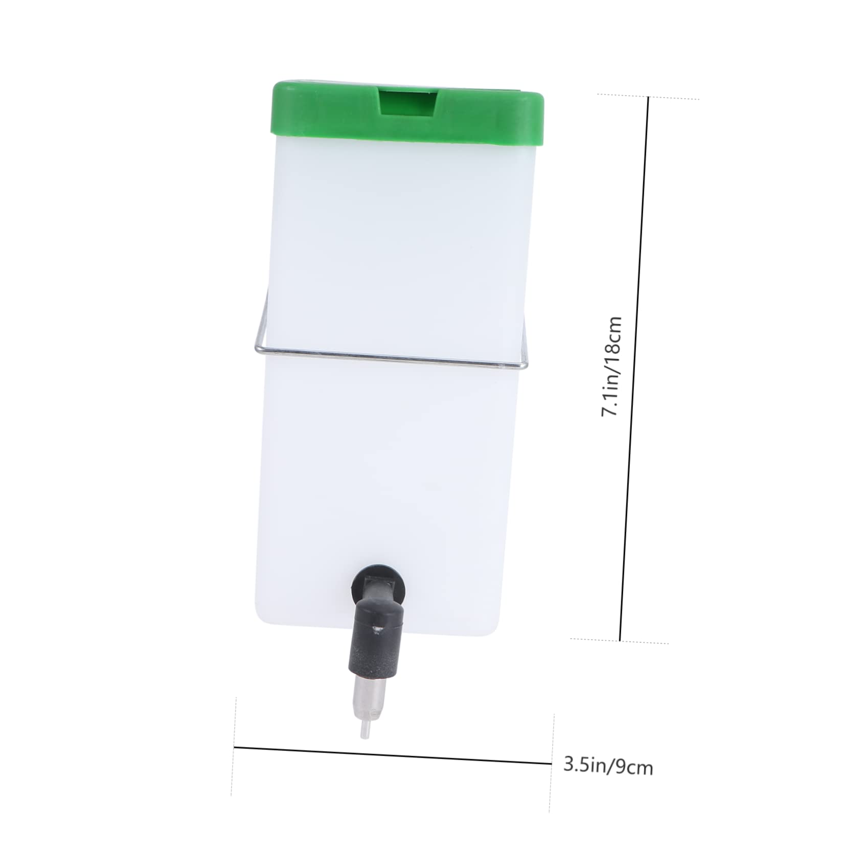 BESPORTBLE 3pezzi Distributore Automatico Per Conigli Abbeveratoio Plastica Per Animali Domestici Facile Da Installare e Utilizzare Adatto Per Tutti Tipi Di Ambienti