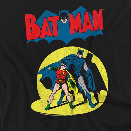 Popfunk Batman Batman and Robin Spotlight Kids T-Shirt for Youth Toddler Boys and Girls3