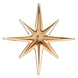 IANFAN 2 Pcs Gold Star Brooch Pin for Women, Minimalist Star Brooch Starburst Lapel Pins Stainless Steel Brooches Pins Clothes Accessories for Christmas Festival Holiday Birthday Party