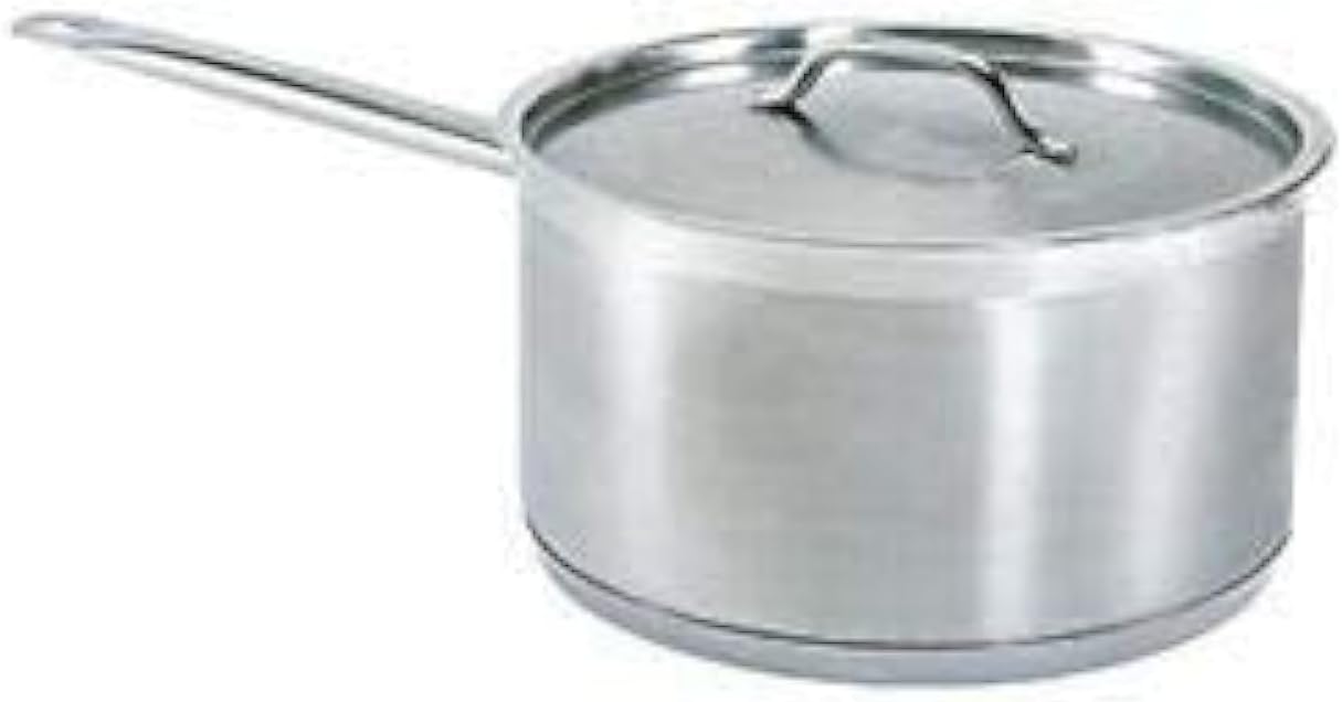 2 QT COMMERCIAL STAINLESS STEEL SAUCE PAN - NSF