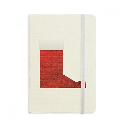 DIYthinker Résumé Chaussettes de Noël Origami Motif ordinateur portable Tissu Couverture souple classique Journal A5 Journal A5 (144 x 210 mm) MultiColor A5 (144 X 210mm) Multicolore