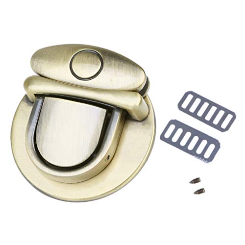 Fibbia Twist Lock Hardware per borsa a tracolla borsa mestiere girare serrature chiusura, Uno