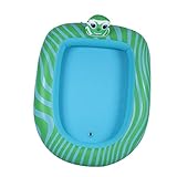 TOYANDONA 1 Pc Piscina De Interior Juguetes para Niños para Niñas Hamaca Flotante para Piscina Chico Piscina Inflable Sillón Inflable Rana De Juguete Aspersor De Almohadilla Bañera De Bebé