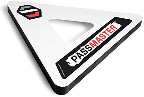 Snipers Edge Hockey - Hockey PassMaster - 26" x 26" x 26" - Easy Assembly, Multiple Angles to Use, Works On and Off Ice.