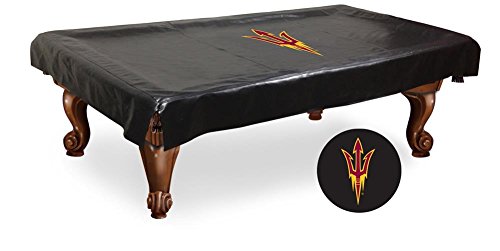 7' Arizona State Billiard Table Cover with Pitchfork Logo by Holland Bar Stool Co.