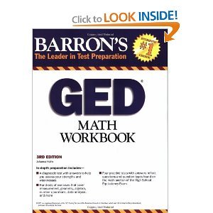 by Johanna Holm GED Math Workbook (Barron's Math Workbook for the Ged)(text only)3rd (Third) edition [Paperback]2009