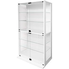 ガラスディスプレイキャビネット(ダイニングルーム家具) 通販 | Amazon