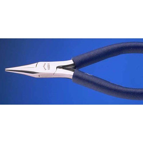 Aven 10301 4-1/2" Chain Nose Plier, Smooth Jaws