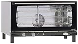 Cadco XAF-183 31-1/2' Full-Size Heavy Duty Countertop Convection Oven w/Humidity Control for Restaurant Hotel Food Truck Concession Kiosk, 3...