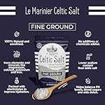 Le Marinier French Sea Salt Fine Ground, 1.1lb - 18oz. Mineral Rich. 100% Natural and Unrefined. Sea Salt Organic Vital Minerals Fine. Hand Harvested Mineral Salt (1.1lb Fine Ground) - Image 4