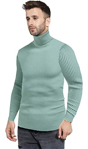 Image of DENIMHOLIC Men's Cotton Turtle Neck Sweater