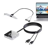 Installation facile : ce bouton d'alimentation PC a une pâte inférieure fixe qui vous permet de le fixer à toutes les surfaces sans percer ni visser. Cela vous fait gagner du temps et des tracas tout en gardant votre espace propre et bien rangé. C'est une solution intelligente et pratique pour vos besoins informatiques.