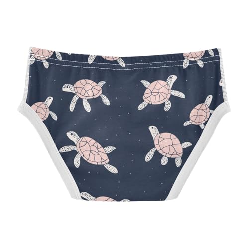 Wusikd Sea Turtles Boys' Underwear Cotton Stars Boys Briefs Soft Toddler Underwear 2T2