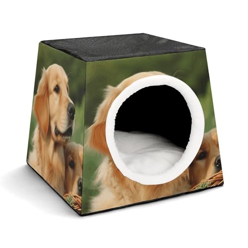 Nichoir confortable pour chat d'intérieur et petit chien en forme de capsule d'espace chaude et douce - 2