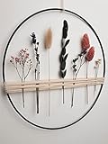 MEHR FÜRS AUGE - Modern - Türkranz, Fensterdeko hängend oder als Wanddeko. Entscheide, wo das Trockenblumen Set der Hingucker werden soll. Deko Wohnzimmer