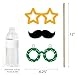 Big Dot of Happiness Ugly Sweater Party Props, Ugly Sweater Decorations, Holiday and Christmas Party Photo Booth Props Kit, 20 Count
