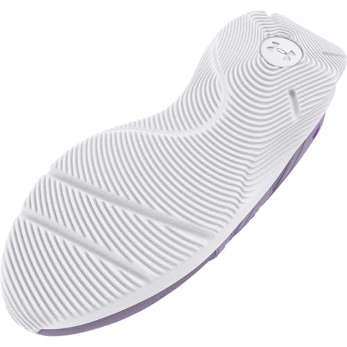 Under Armour Tênis feminino Grade School Infinity 3.0, (500) Sal Roxo/Lavish/Luxuoso, 4.5 Big Kid