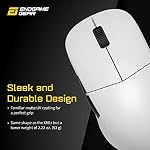 ENDGAME GEAR XM2we Souris de jeu sans fil, souris programmable avec 5 Boutons et 19,000 DPI, blanc