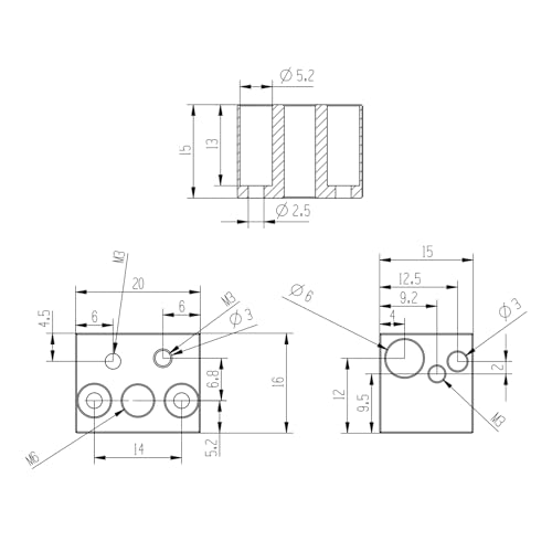 Blocs chauffants usinage haute précision et housse silicone 300 °C