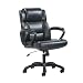 Sadie Leather Executive Computer/Office Chair with Arms - Ergonomic Swivel Chair (HVST305)