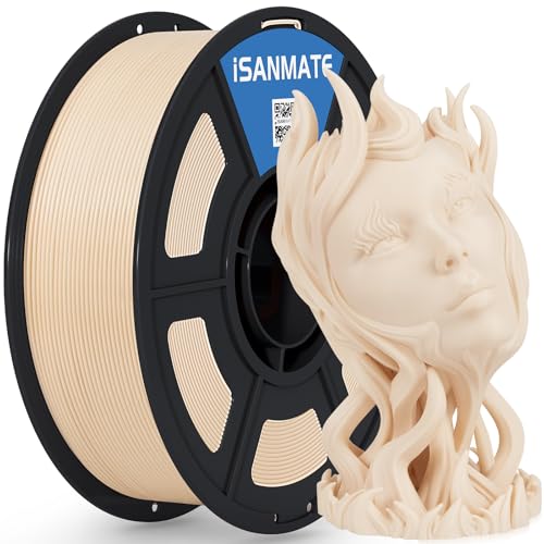 Image of iSANMATE ASA Filament 1.75mm Skin 1KG, UV & Weather Resistant 3D Printer Filament Perfect for Outdoor Functional Parts, Dimensional Accuracy + /- 0.02mm, 1kg Spool (2.2lbs)