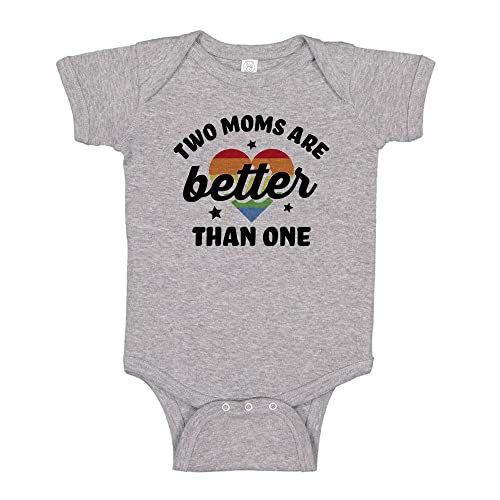 Image of Two Moms are Better Than One Baby Infant Bodysuit