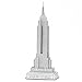 Empire Building Statue from New York City Silver 9