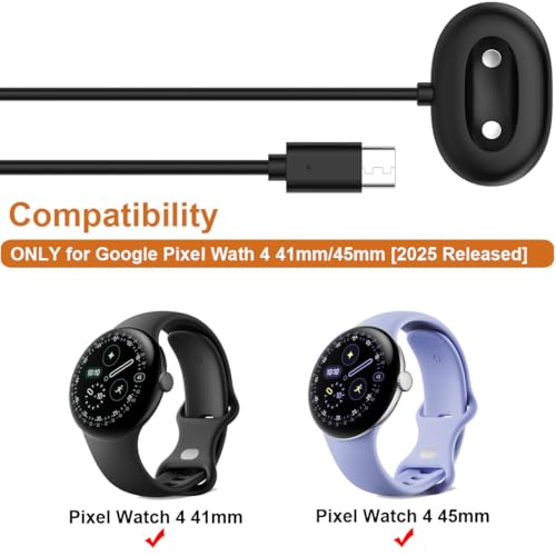 Câble type C Pixel Watch 4 pour résoudre les pannes de batterie lot noir - 2