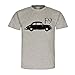 IFA F9 #24505 T-shirt de voiture pour fan de la RDA de l'Allemagne de l'Est des années 50 et 60 - Gris - X-Large