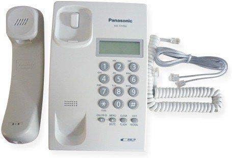 Panasonic KX-TS7703 Caller ID Phone, White