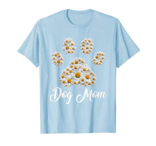 Best Dog Mom Ever Daisy Dog Paw Mother's Day T-Shirt