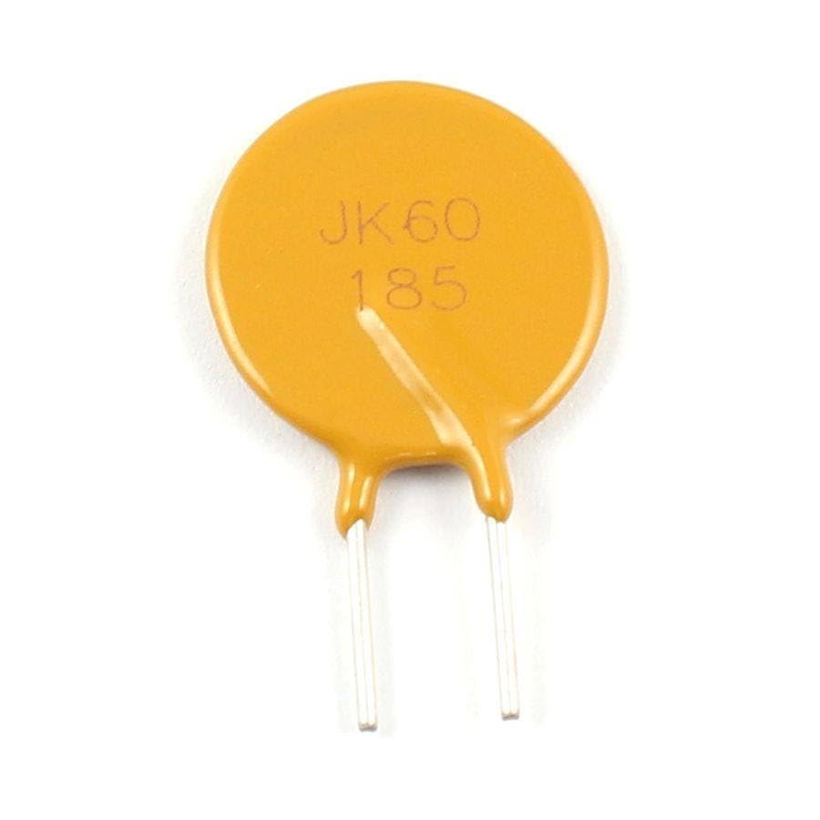 Generic 10Pcs Polymer PPTC PTC DIP Resettable Fuse 60V 1.85A JK60-185