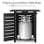 Zafro 43 Inch Propane Fire Pit Table, 50000 BTU Outdoors Gas Fire Pit Table with Lid, 2 in 1 Fire Pit Table for Patio Deck Garden Backyard