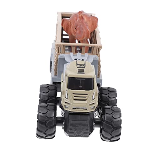 Abaodam 1 Juego Modelo de Auto Toys maquetas Coches playmobile Brain Toys playmóvil Remolque para Coche Remolque Animales de Juguete tráiler de Figuras de Animales el plastico