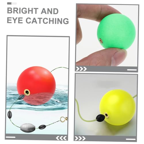 Perles de pêche flottantes HEMOTON en mousse à haute flottabilité pour canne