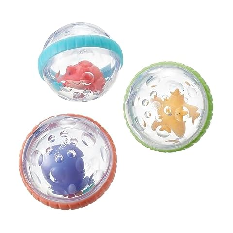 Nuby Floating Bubbly Buds Baby Bath Toy for Sensory Play Cover