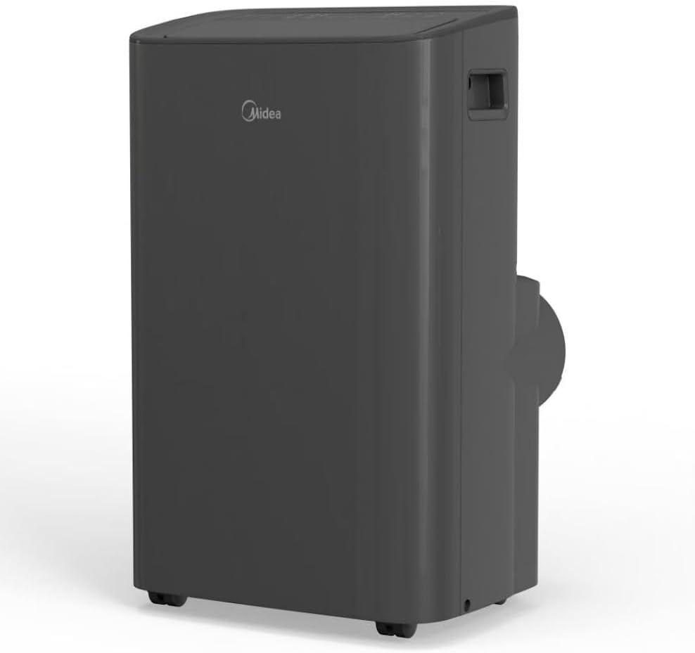 Midea 8,000 BTU Smart Portable Air Conditioner w/ Remote, 3-in-1 Comfort: Cools, Ventilates, & Dehumidifies, compatible w/ Alexa, Google Assistant MAP08S1XWGR-T (Renewed) - Image 1 of 6